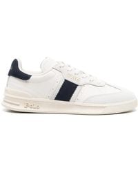 Polo Ralph Lauren - Heritage Aera Leather Sneakers - Lyst