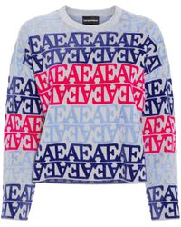Emporio Armani - Crewneck Sweater - Lyst