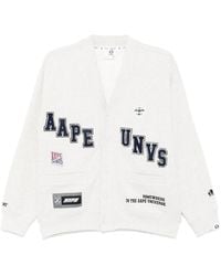 Aape By A Bathing Ape - Cardigan À Patch Logo - Lyst