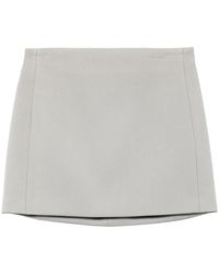Wardrobe NYC - Virgin-Wool Mini Skirt - Lyst