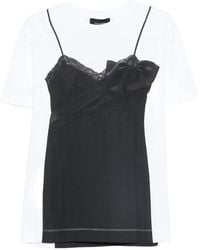 Simone Rocha - Trompe L'Oeil T-Shirt - Lyst