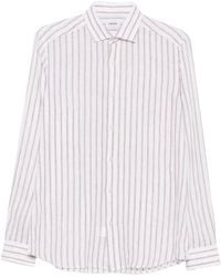 VELA SHOP - Striped Long-Sleeve Shirt - Lyst