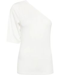 Thom Krom - One-Shoulder Soft-Jersey Top - Lyst