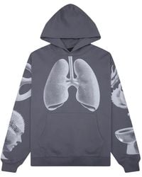 Pleasures - Dysfunction Graphic Print Hoodie - Lyst