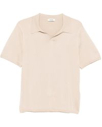 Sandro - T-Shirt Met V-Hals En Korte Mouwen - Lyst