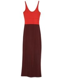 Fendi - Two-Tone Midi Dress - Lyst