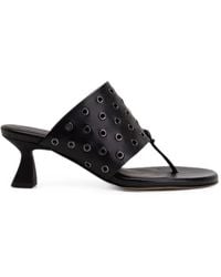 Miista - Cedella Eyelet-Embellished Sandals - Lyst