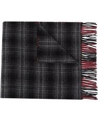 Woolrich - Double Wool Check Scarf - Lyst