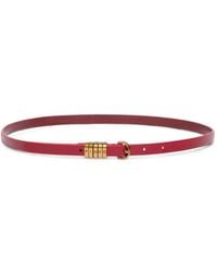 Pinko - 1.2-Cm Belt With Lettering Logo - Lyst
