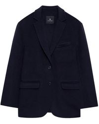 Anine Bing - Quinn Buttoned Blazer - Lyst