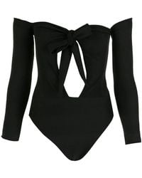 Amir Slama - Cut-Out Bodysuit - Lyst