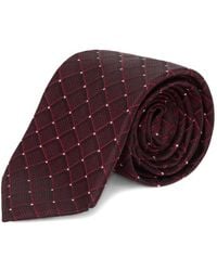 Michael Kors - Check-Pattern Tie - Lyst
