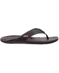 Reef - Offshore Logo-Plaque Flip Flops - Lyst
