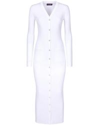 Dolce & Gabbana - Ribbed-Knit Long Cardigan - Lyst
