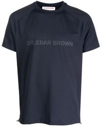 Orlebar Brown - Logo-Stamp T-Shirt - Lyst