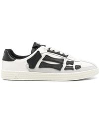 Amiri - Baskets Pacific Noir Et Blanc À Appliqués D'Os - Lyst