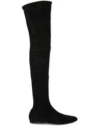 PUCCI - Stivali Alla Coscia Con Ricamo - Lyst