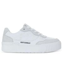 Just Cavalli - Baskets À Logo Imprimé - Lyst