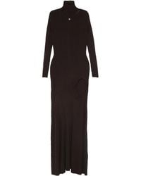 Coperni - Ribbed Cut-Out Dress - Lyst