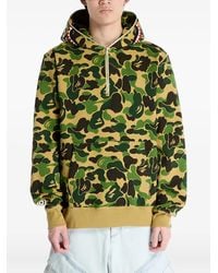 A Bathing Ape - Jersey con media cremallera - Lyst