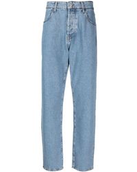 Rohe - Straight-leg Washed-denim Jeans - Lyst