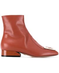 bertie pennyford buckle ankle boots