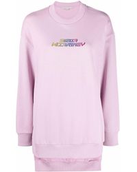 Stella McCartney - Sweatshirt mit Logo-Print - Lyst
