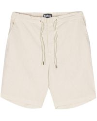 Barbour - Textured Bermuda Shorts - Lyst