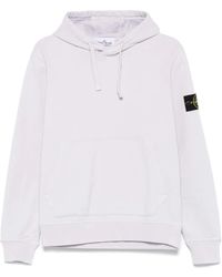 Stone Island - Cotton Hoodie - Lyst