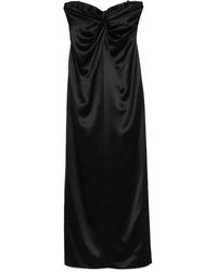 retroféte - Schulterfreies Kleid Mit Knoten - Lyst