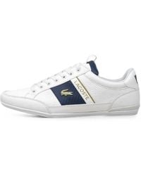 Lacoste - Chaymon Lace-Up Leather Sneakers - Lyst