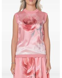 Ted Baker - Floral-Print Lysia Tank Top - Lyst