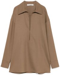 Philosophy Di Lorenzo Serafini - Blusa Con Scollo A V - Lyst