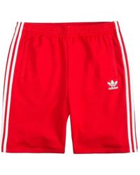 adidas - ストライプ ショートパンツ - Lyst