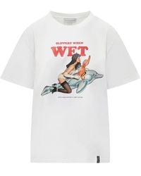 Stella McCartney - X Jeff Koons T-Shirt Con Stampa - Lyst