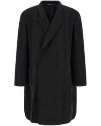 Kiko Kostadinov - Epelde Double-Breasted Wool Coat - Lyst