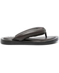 Jil Sander - Nappa Flip Flops - Lyst