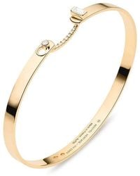 Nouvel Heritage - 18Kt Dinner Date Mood Diamond Bangle - Lyst