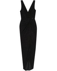 Nissa - Maxikleid Mit Glitzer - Lyst