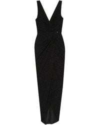 Nissa - Glitter Maxi Dress - Lyst