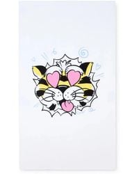 KENZO - Tiger Graphic Beach Towel - Lyst