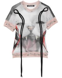 OTTOLINGER - T-Shirt aus Mesh - Lyst