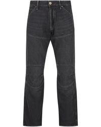 G-Star - Five-Pockets Logo-Patch Jeans - Lyst