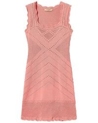 Twinset - Sleeveless Knitted Dress - Lyst