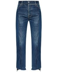 Vetements - Iconic Cut-Up Jeans - Lyst