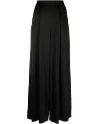 Fabiana Filippi - Pleated Wide-Leg Trousers - Lyst
