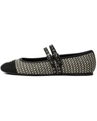 KARL LAGERFELD - Karo Ballet Flats - Lyst