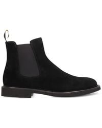 Doucal's - Logo-Print Chelsea Boots - Lyst