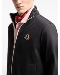 Moncler - Tricolor Logo Zip-Up Sweatshirt - Lyst