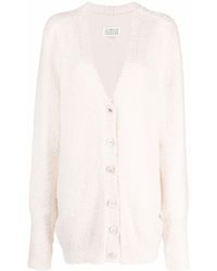 Maison Margiela - Button-up Knitted Cardigan - Lyst